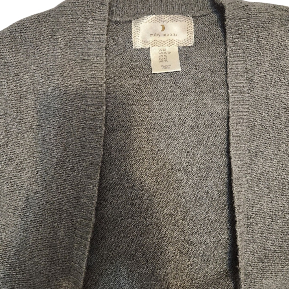 Ruby Moon Sleevless Waterfall Cardigan - image 7